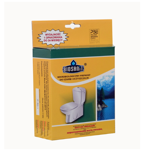 Biosanit 500g Preparat do szamba oczyszczalni ATEST