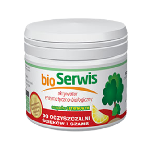 bioSerwis aktywator do szamb i oczyszczalni 400g