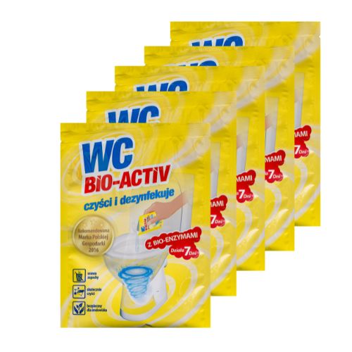 Preparat do czyszczenia toalet WC 20 szt