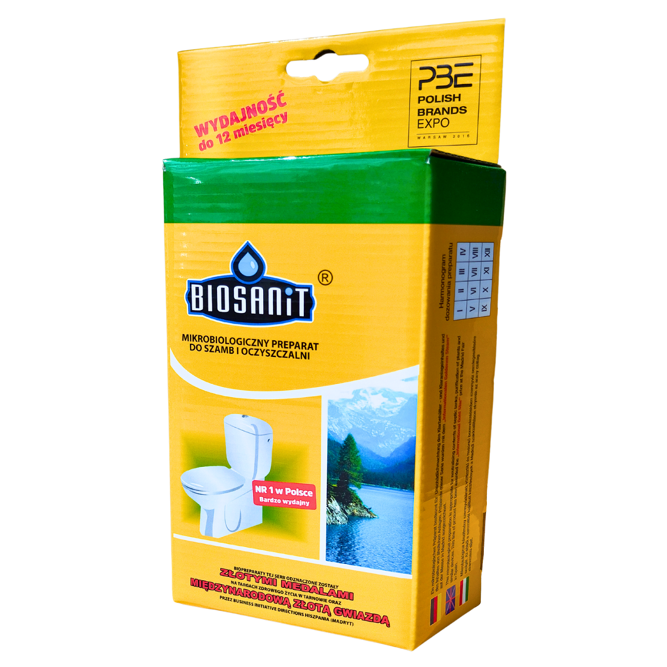 Biosanit 250g – Preparat do szamb i oczyszczalni nr. kat. 1